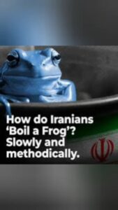 How do Iranians "Boil a Frog" Slowly and Methodically, The Cradle