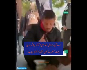 اے شہید! رسول اللہ(ص) کو کہہ دینا کہ پوری امت مسلمہ نے ہمیں "تنہاء" چھوڑ دیا ہے!